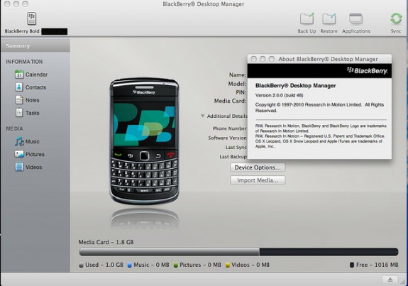 Download blackberry manager for mac